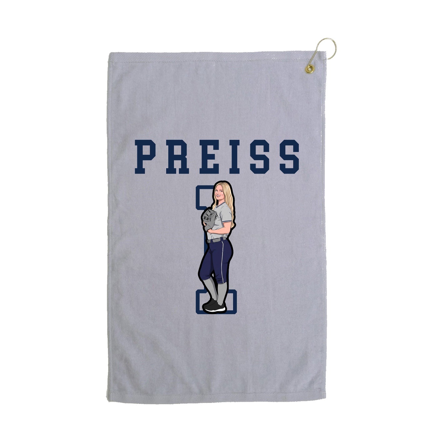 Golf Towel — Shirsey in Grey