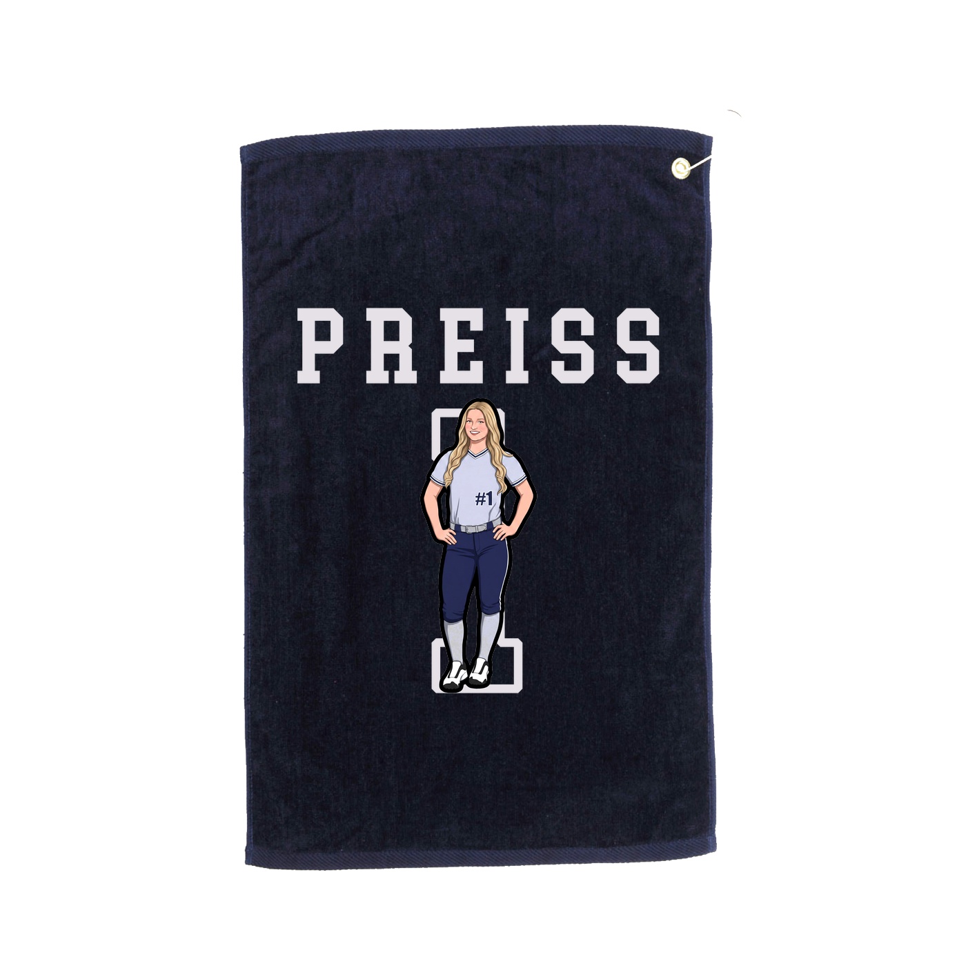Golf Towel — Shirsey in Navy