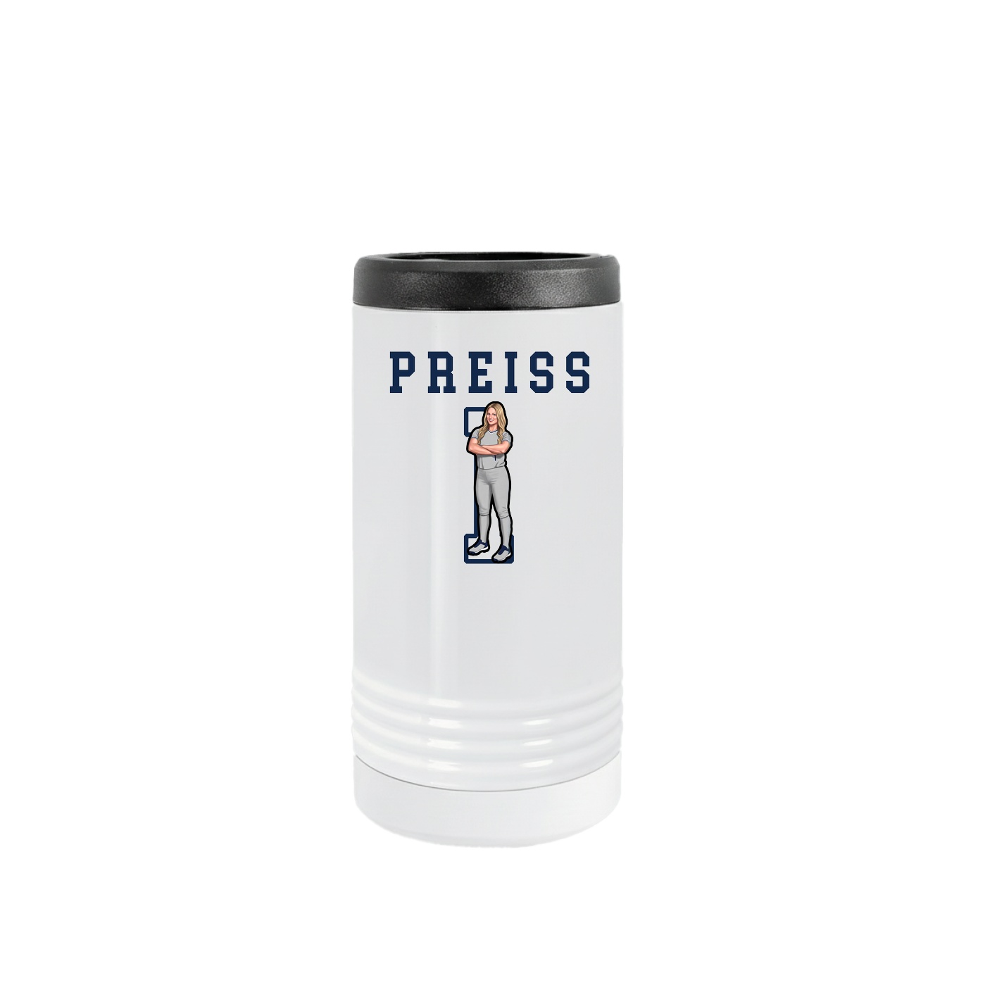 Slim Beverage Holder — Shirsey in White