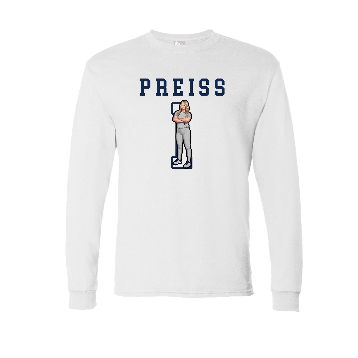 Long Sleeve Tee — Shirsey in White