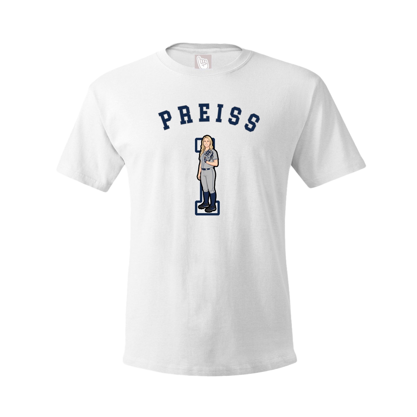 Tee — Shirsey Arch in White