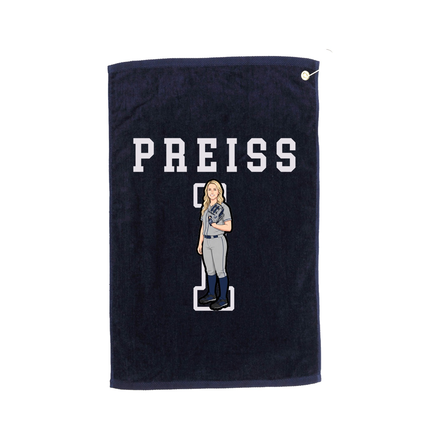 Golf Towel — Shirsey in Navy