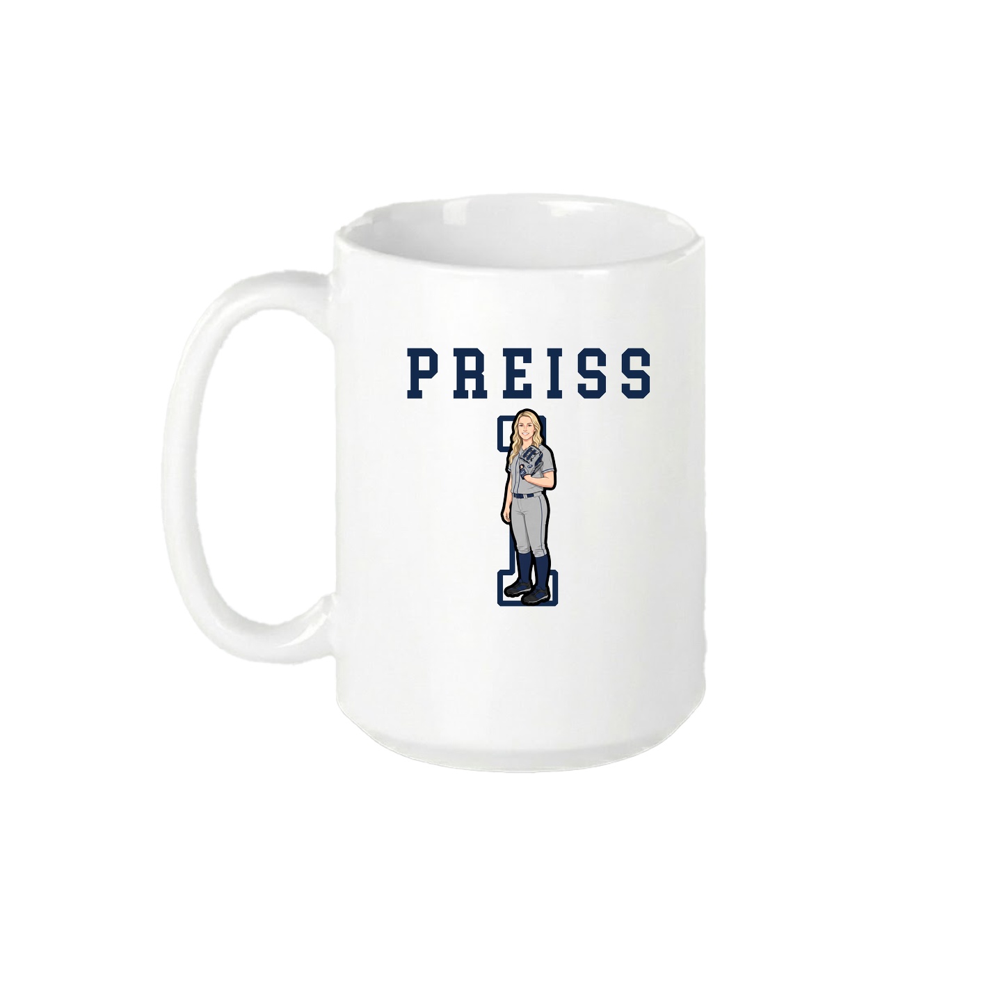 15oz Coffee Mug — Shirsey in White