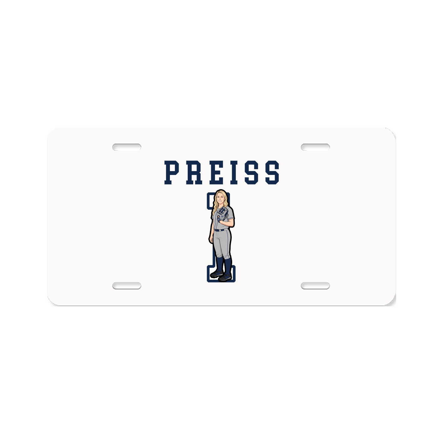 License Plate — Shirsey in Classic