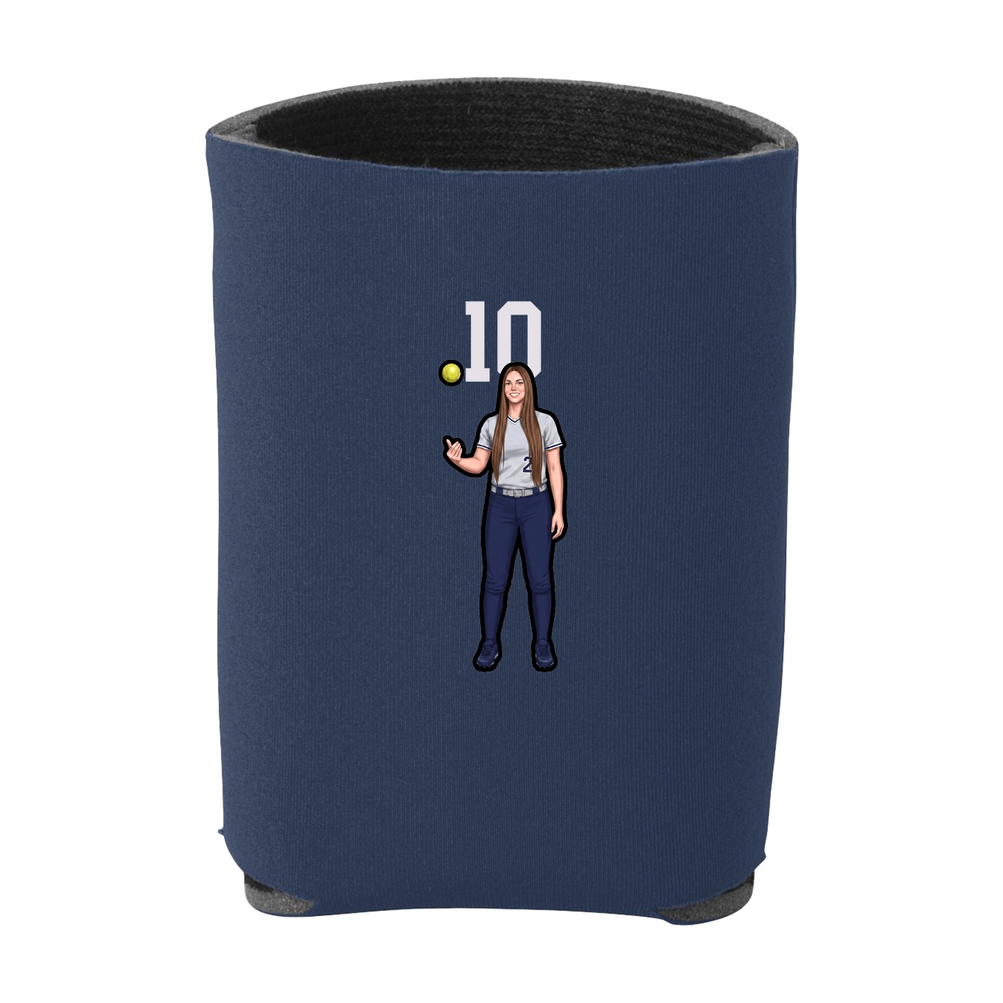 Can Holder — Number Top in Navy