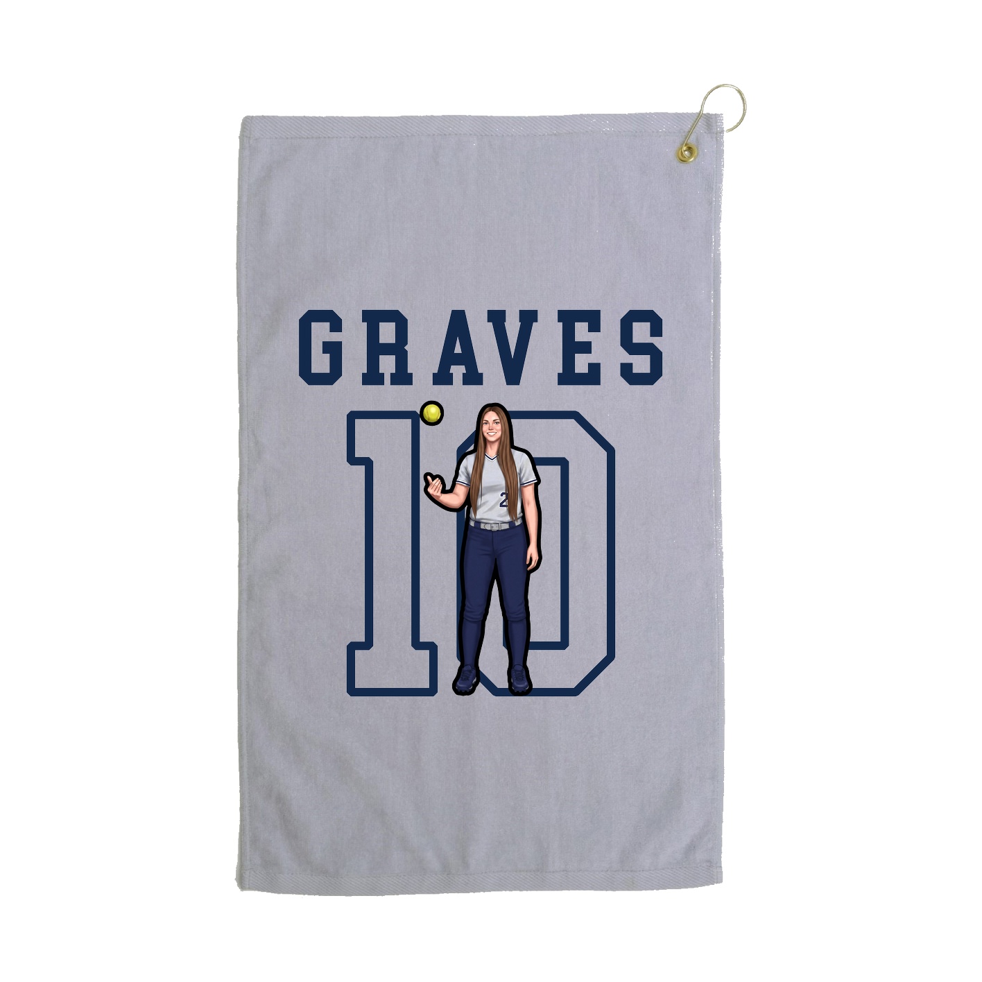 Golf Towel — Shirsey in Grey