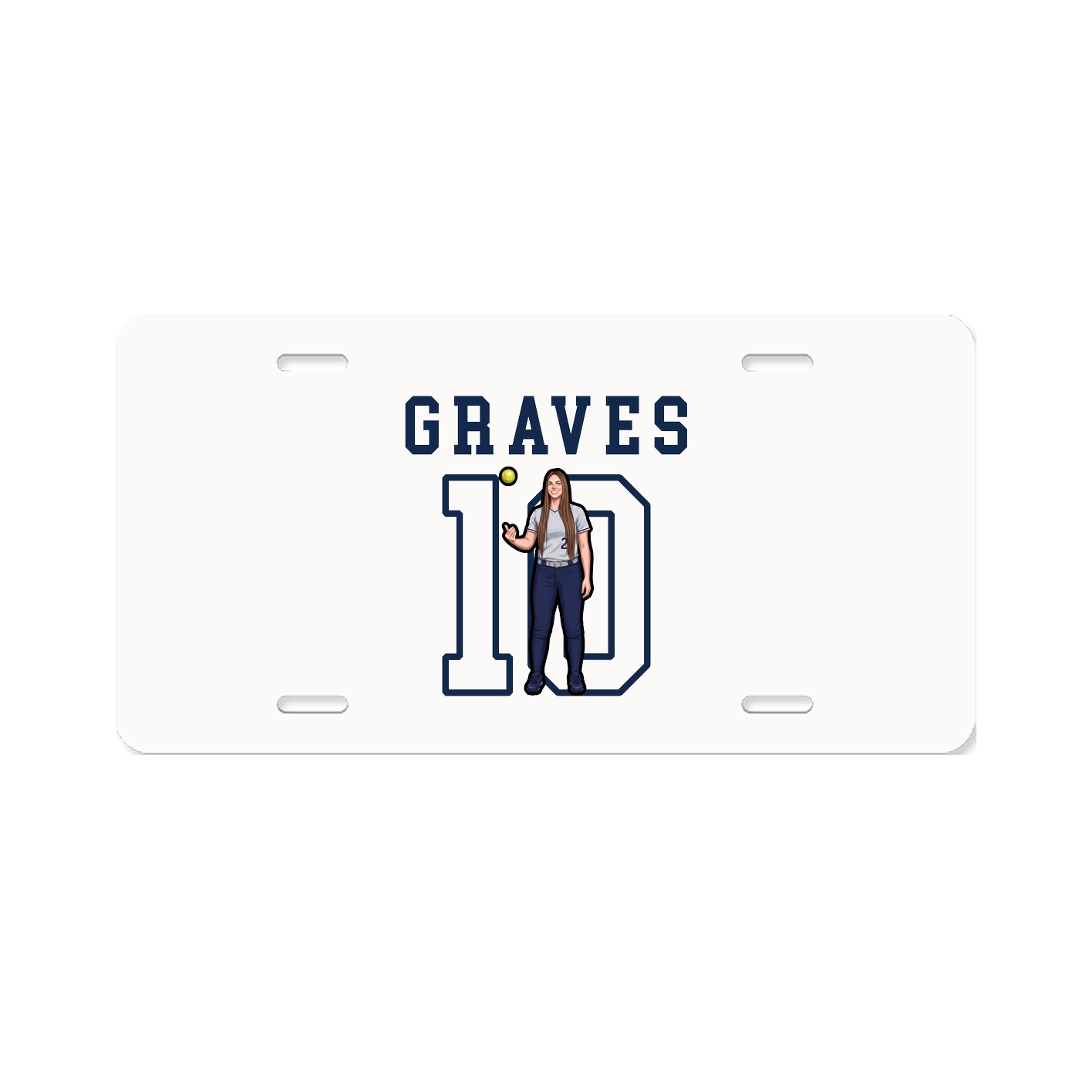 License Plate — Shirsey in Classic