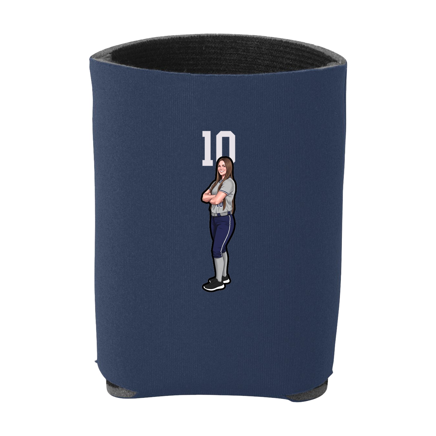 Can Holder — Number Top in Navy