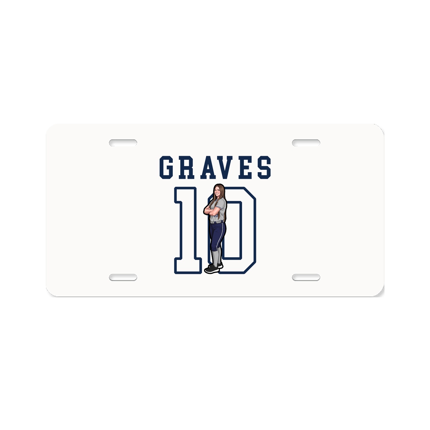 License Plate — Shirsey in Classic