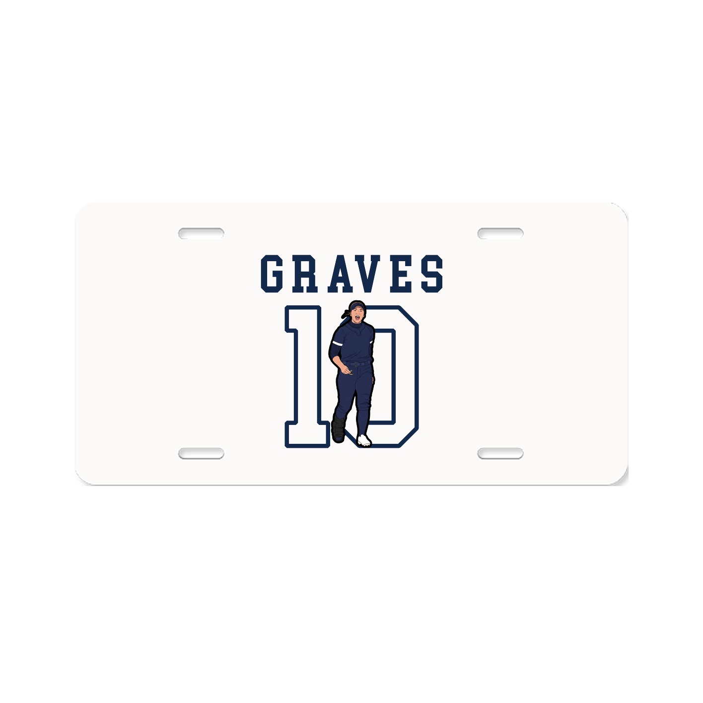 License Plate — Shirsey in Classic