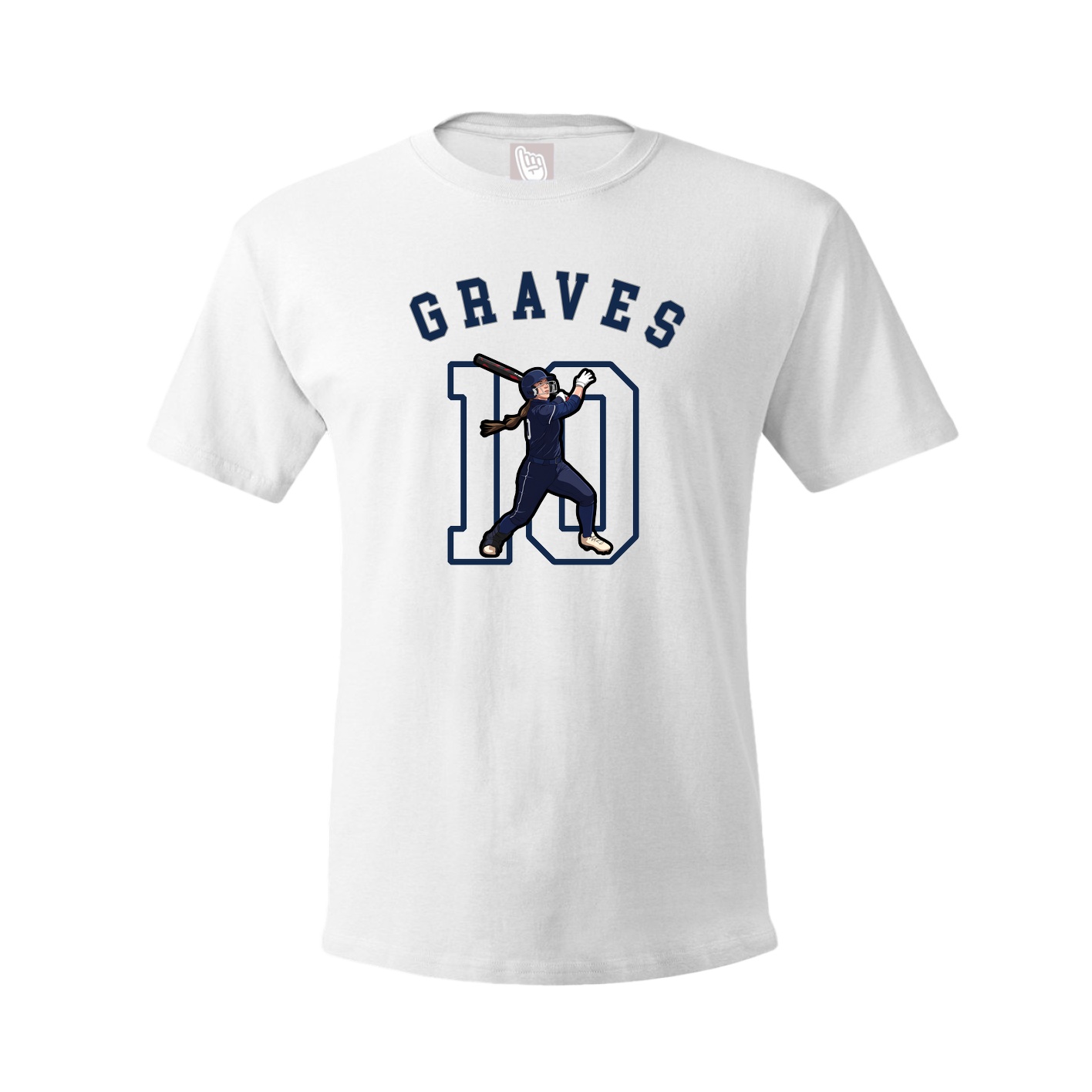 Youth Tee — Shirsey Arch in White