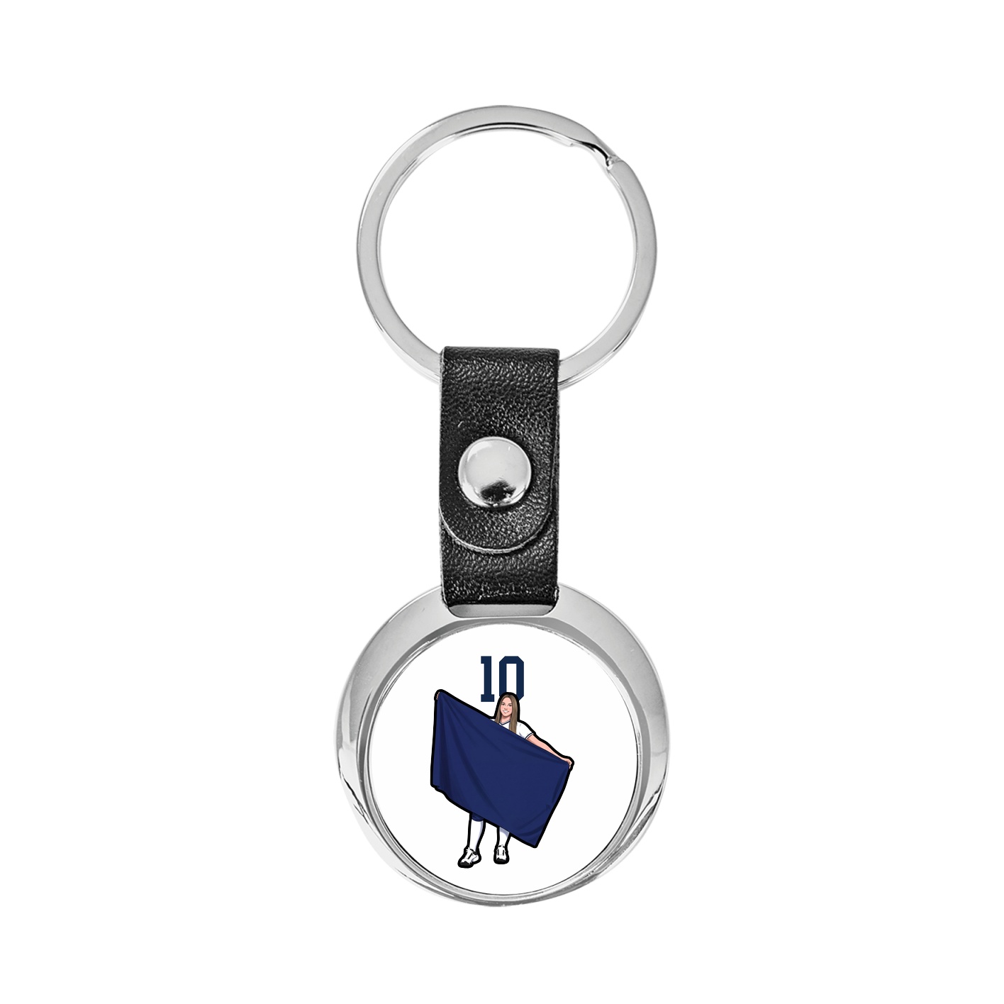 Key Chain — Number Top in Classic