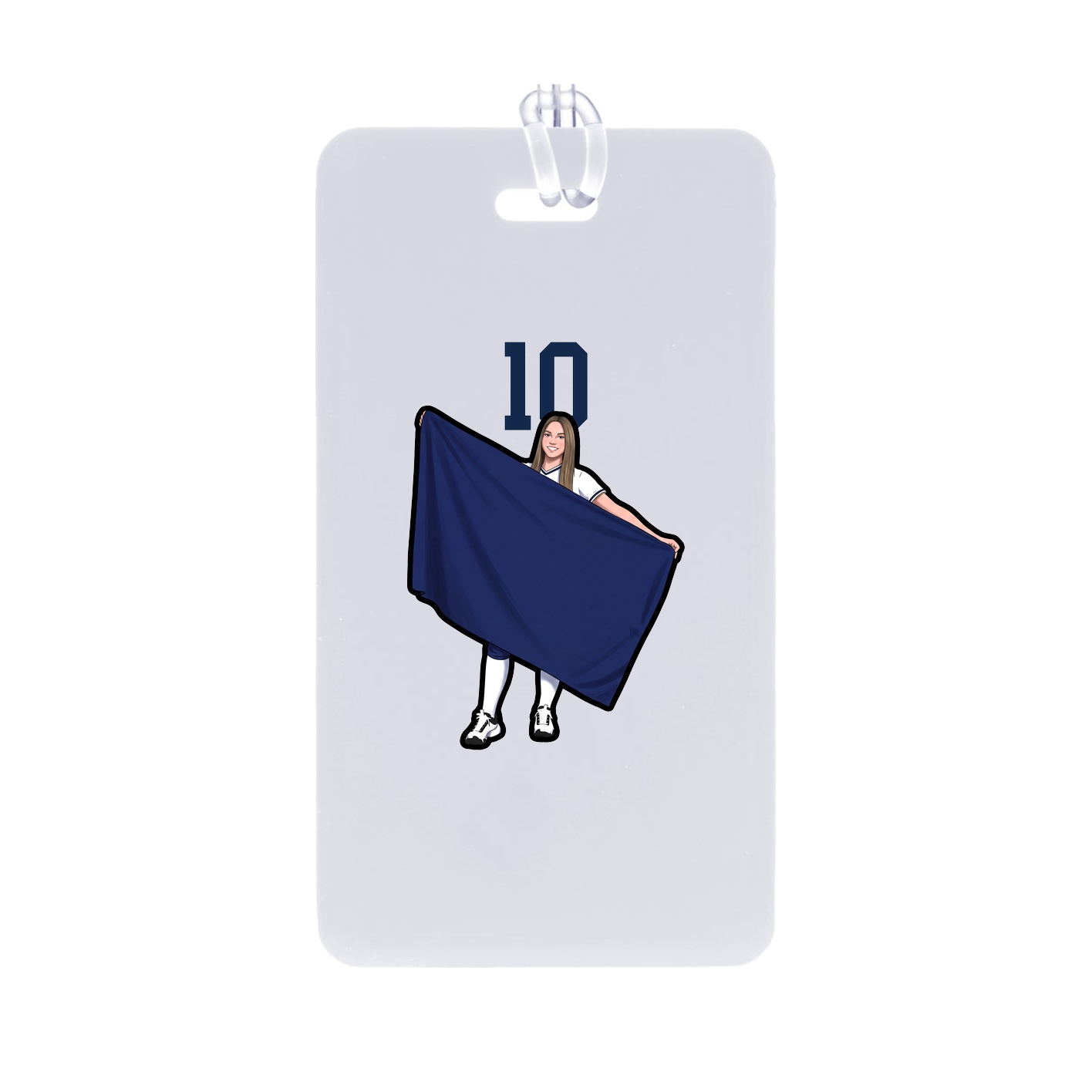 Bag Tag — Number Top in Classic