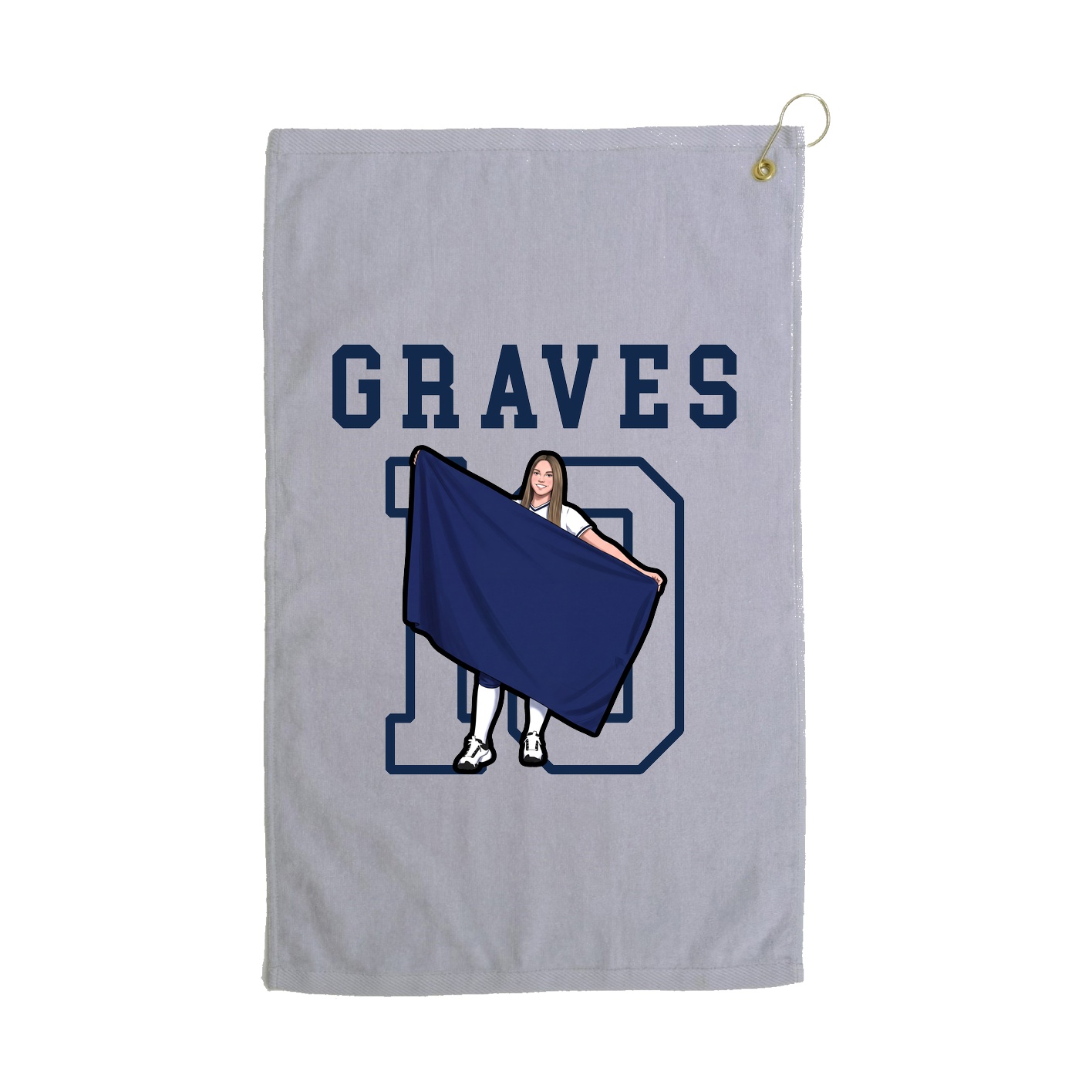 Golf Towel — Shirsey in Grey