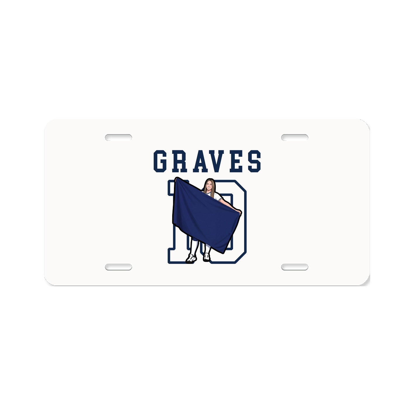 License Plate — Shirsey in Classic
