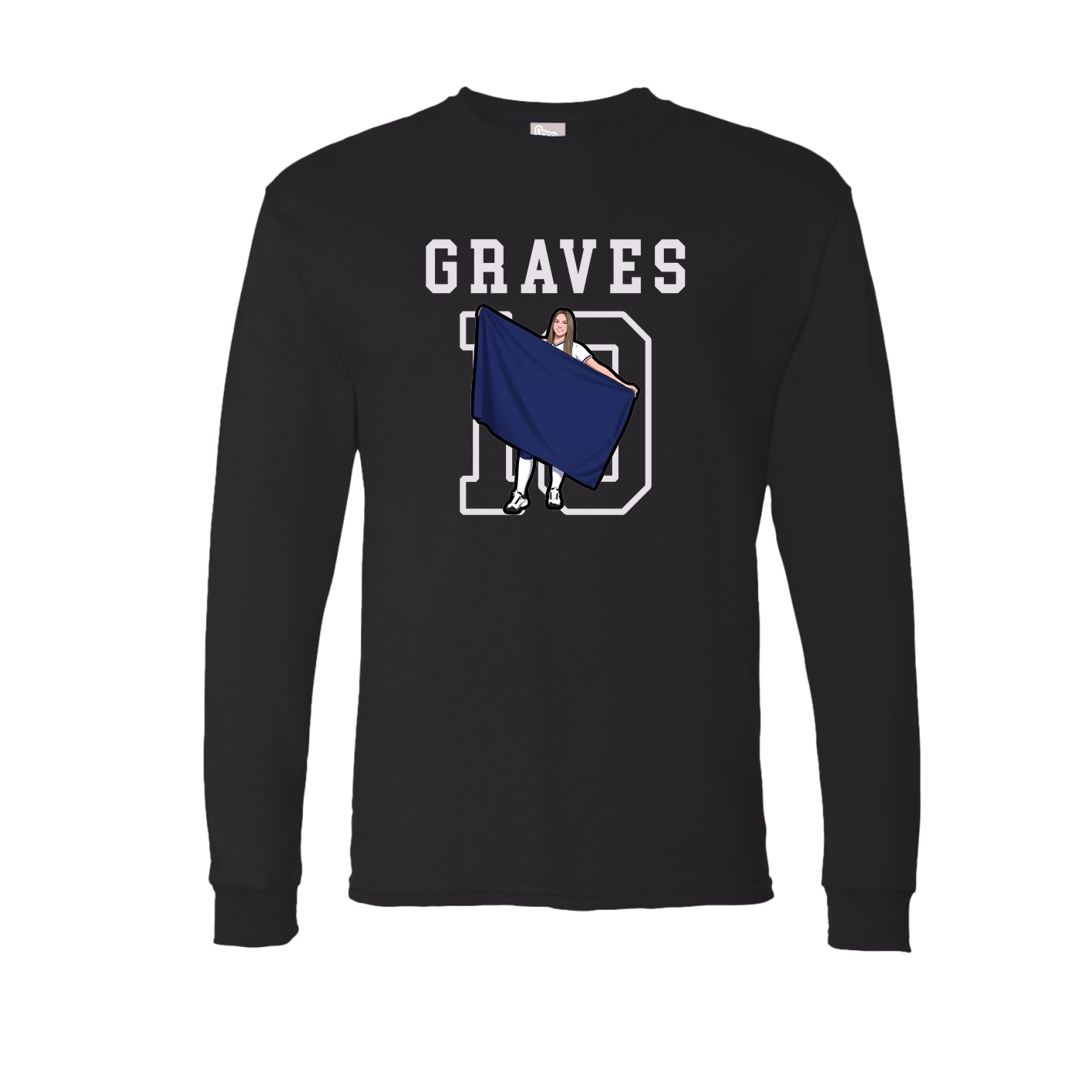 Long Sleeve Tee — Shirsey in Black