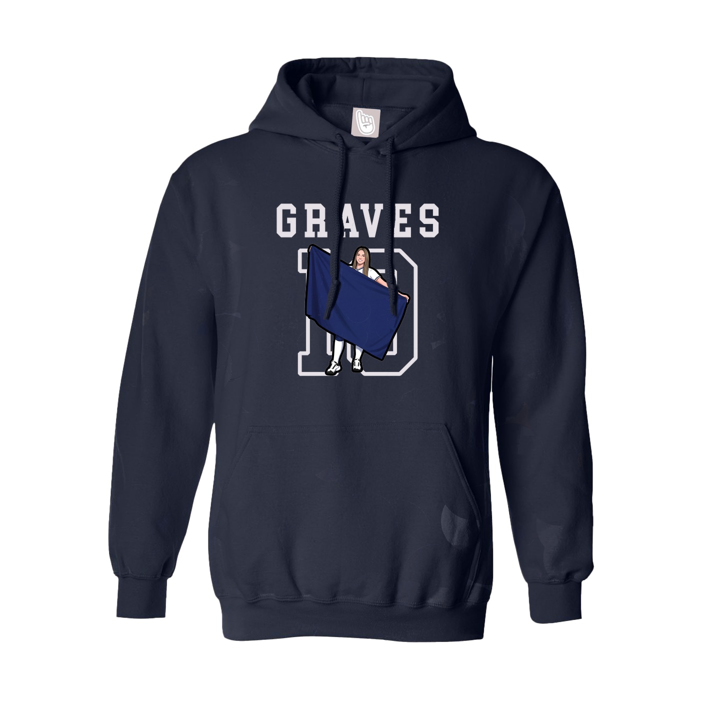 Hoodie — Shirsey in Navy