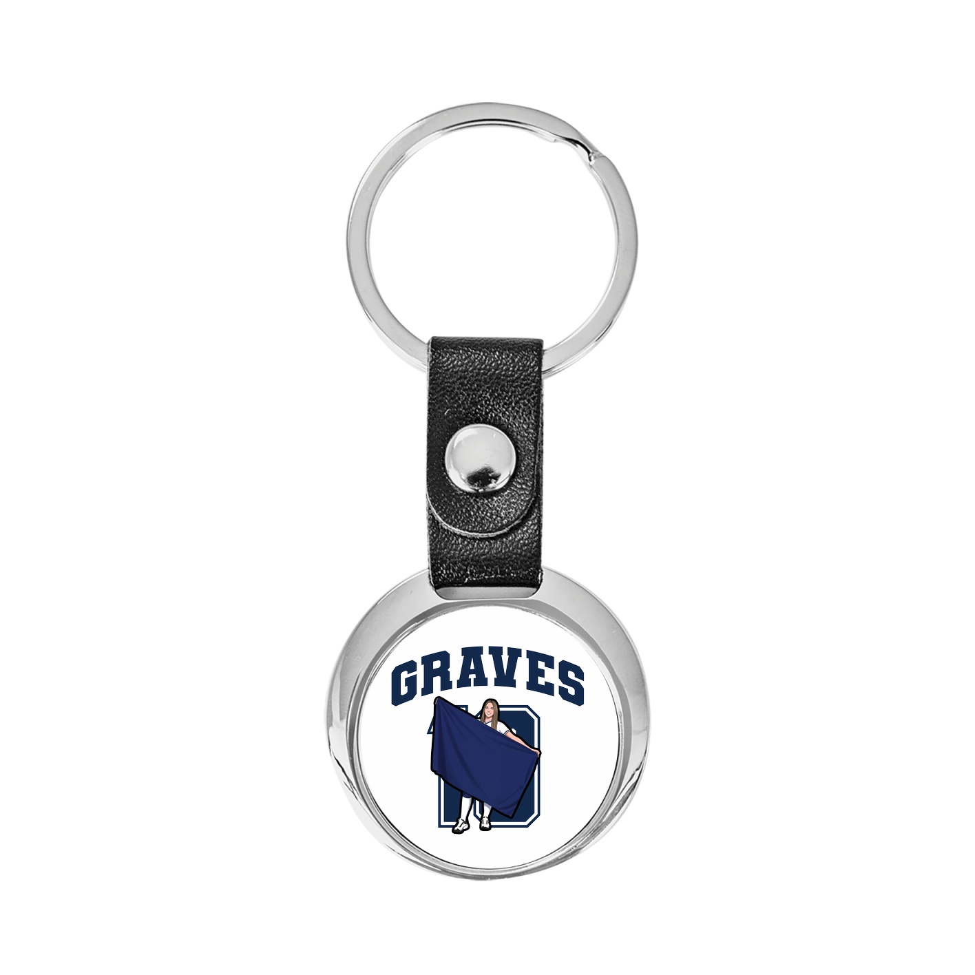 Key Chain — Number in Classic