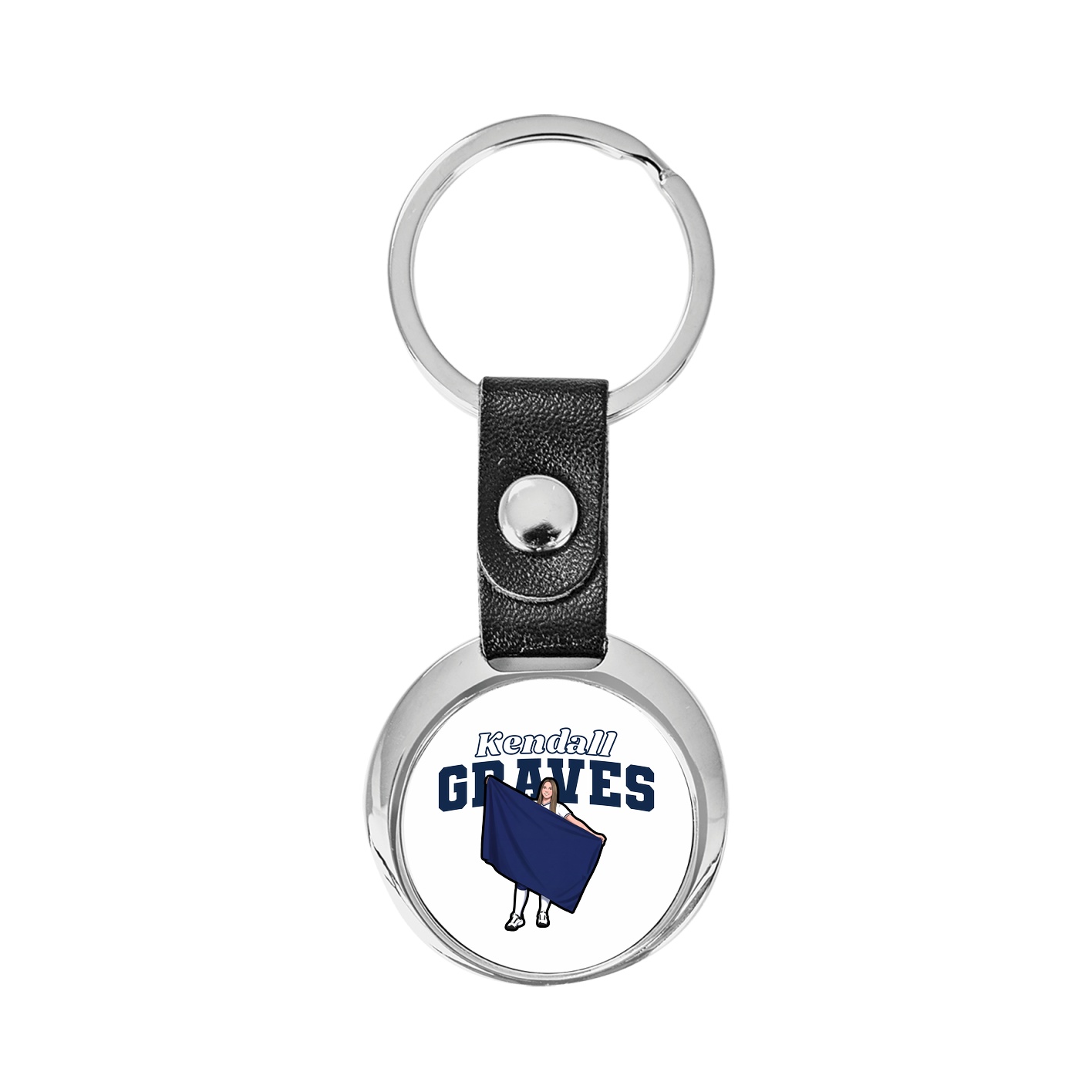 Key Chain — Name Arch in Classic