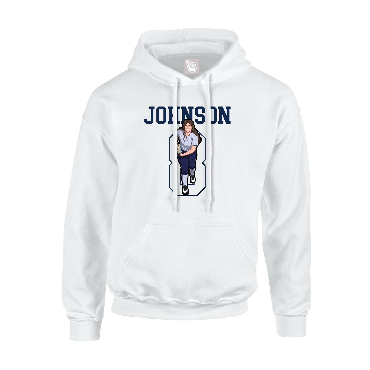 Youth Hoodie — Shirsey in White