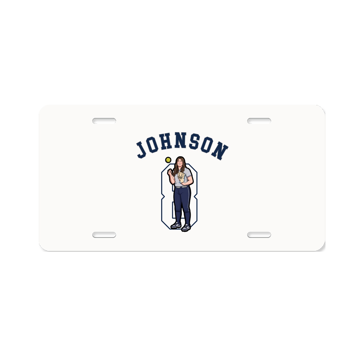 License Plate — Shirsey Arch in Classic