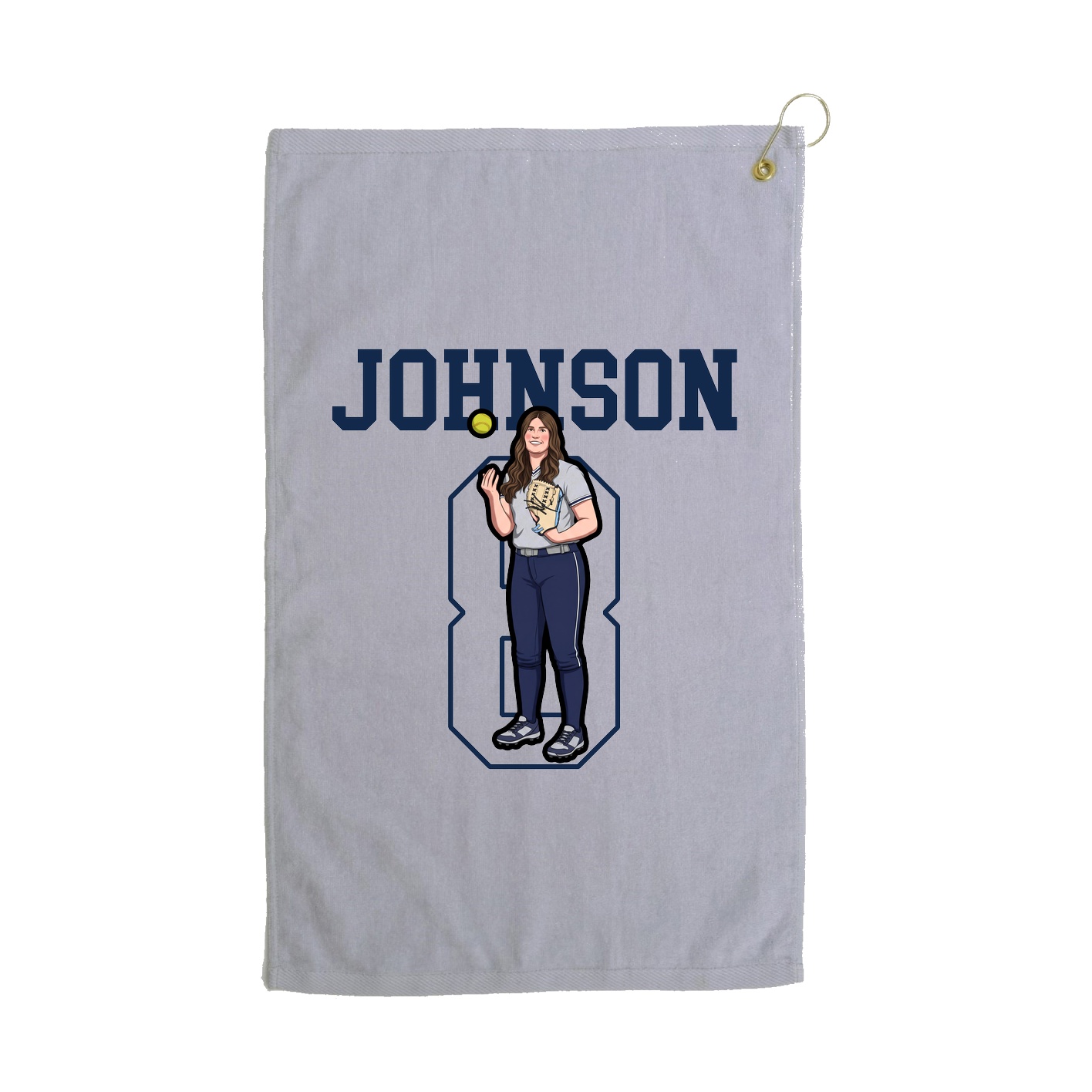 Terry Velour Golf Towel