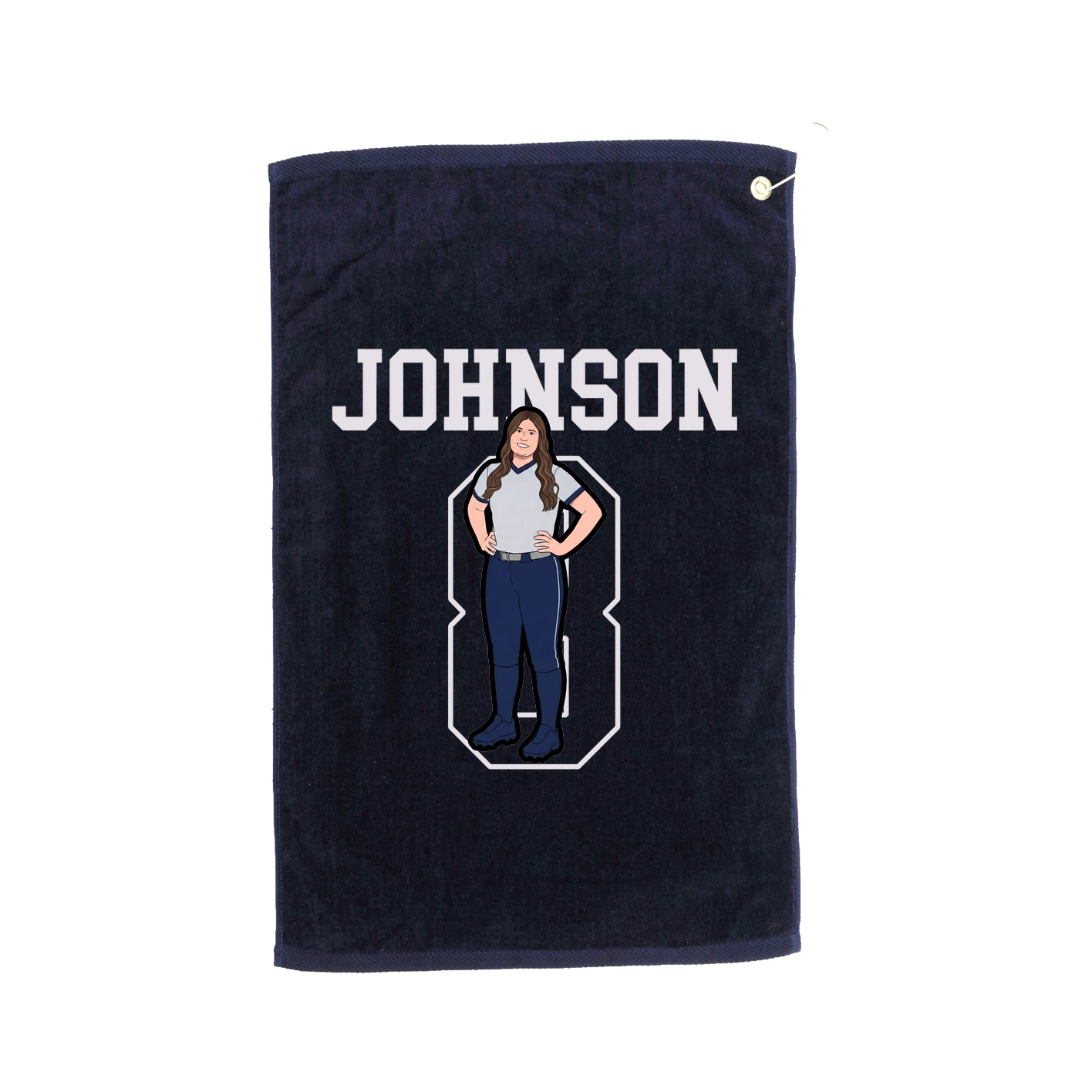 Golf Towel — Shirsey in Navy