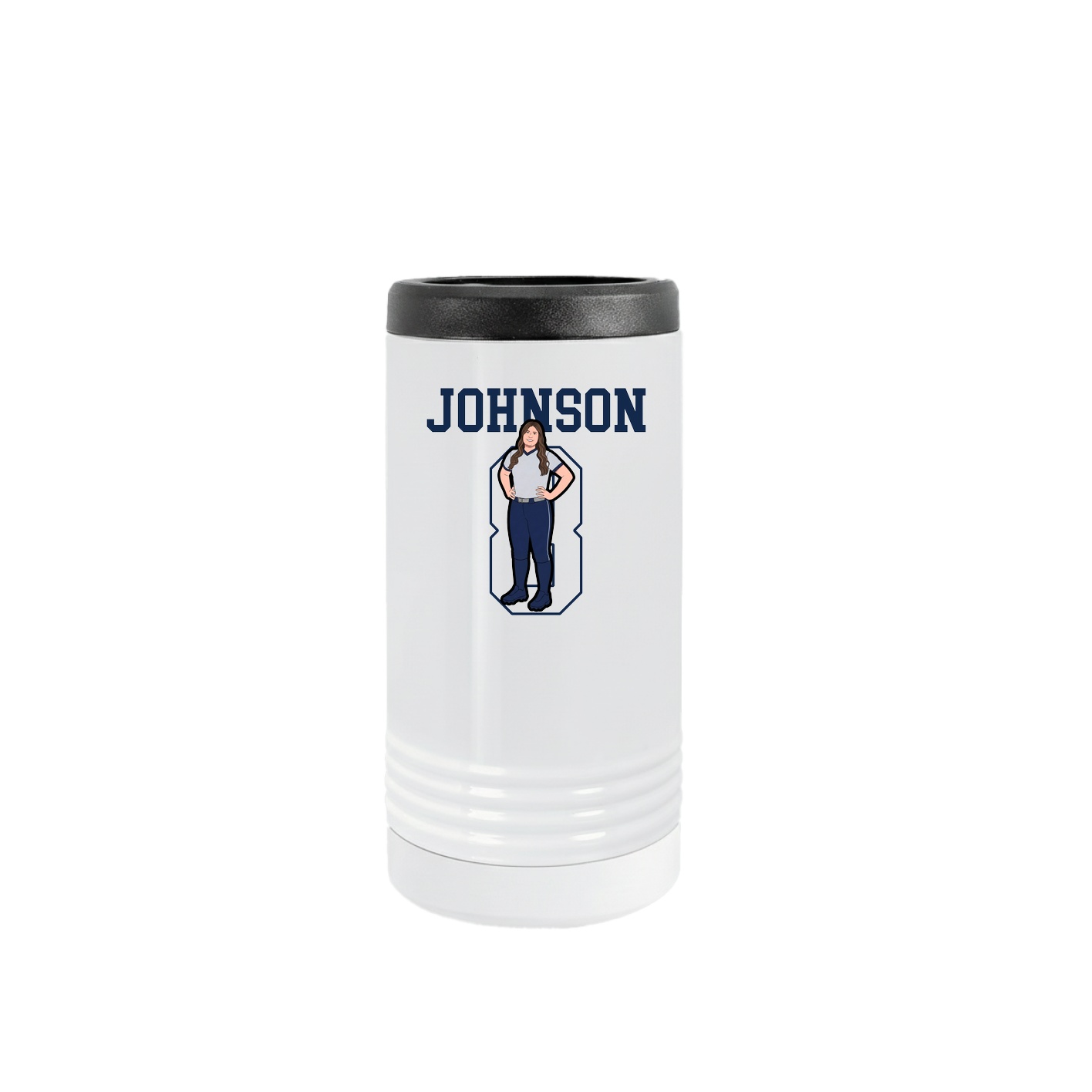 Slim Beverage Holder — Shirsey in White
