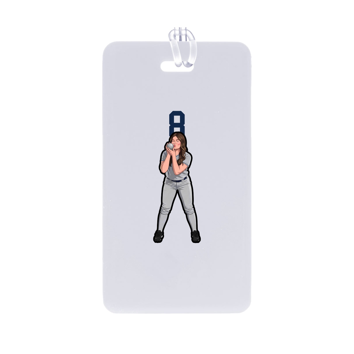 Bag Tag — Number Top in Classic