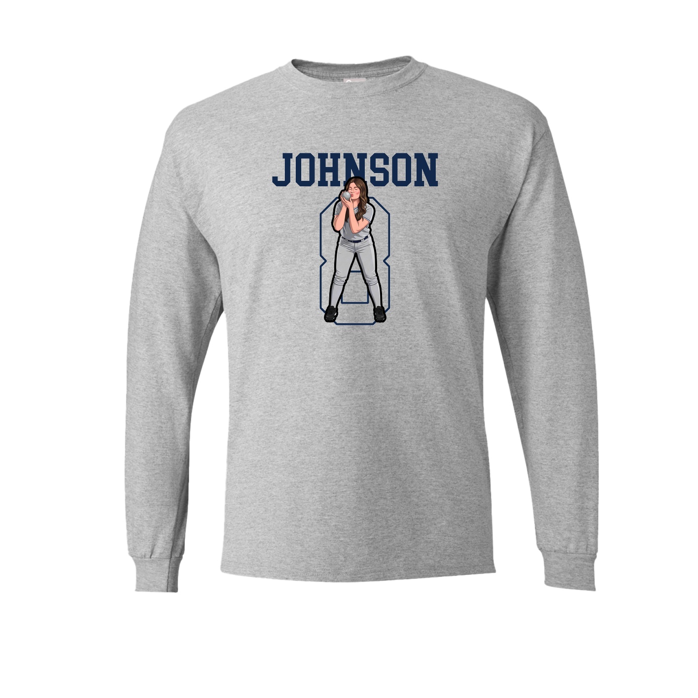 Long Sleeve Tee — Shirsey in Grey