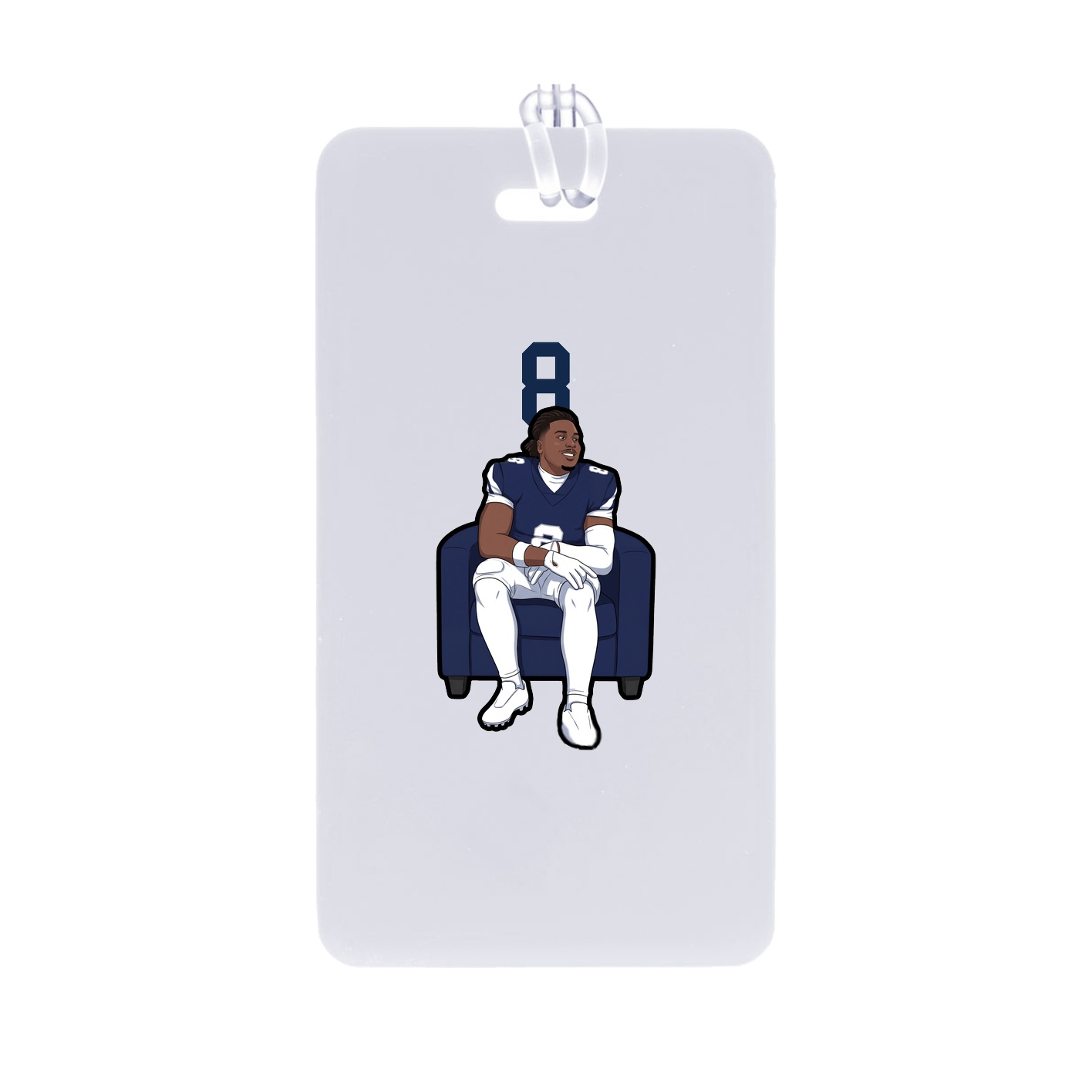 Bag Tag — Number Top in Classic