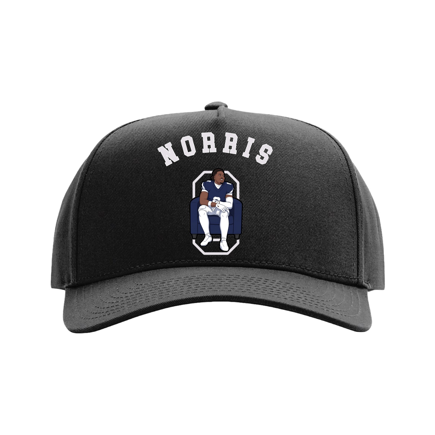 Full Fabric Five-Panel Champ Cap