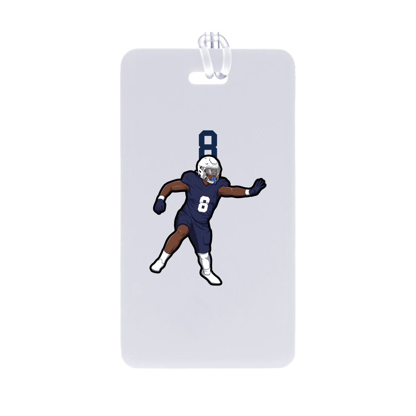 Bag Tag — Number Top in Classic