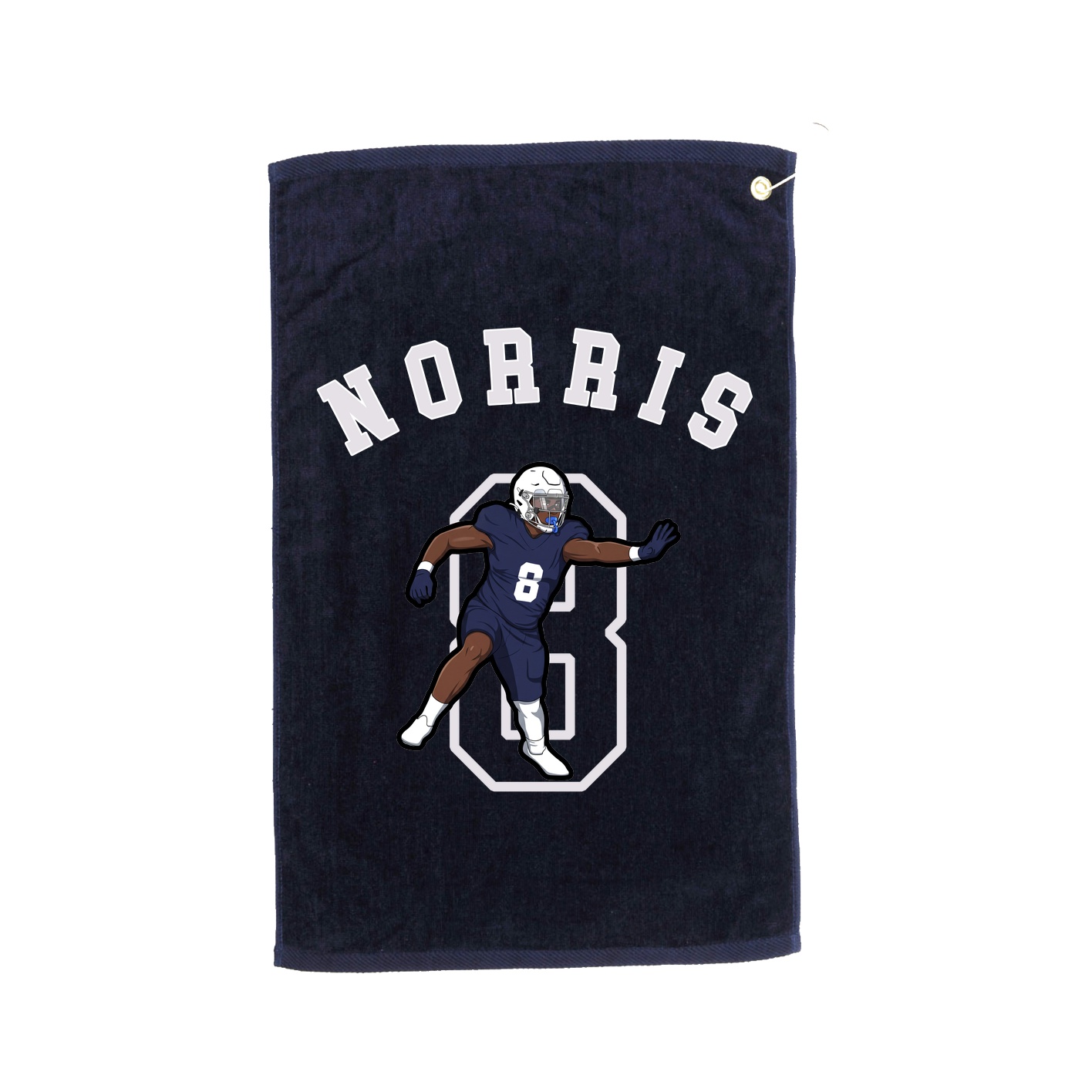 Golf Towel — Shirsey Arch in Navy