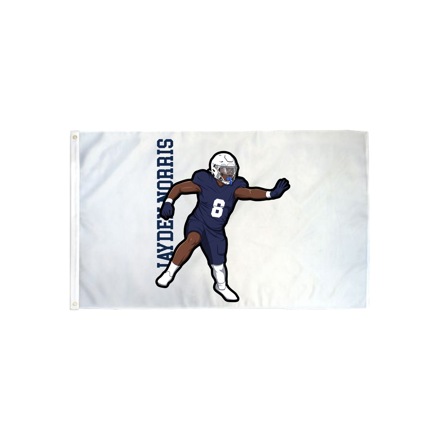 3x5 Flag — Name Vertical in Classic
