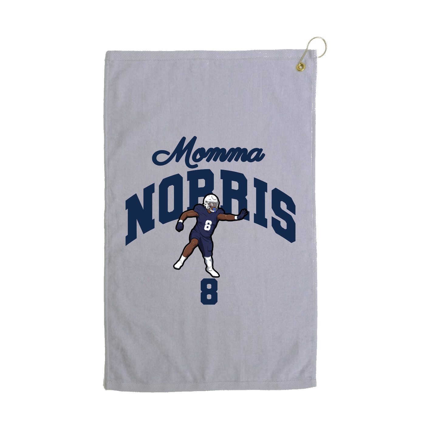 Golf Towel — Mothers Day Arch in Grey