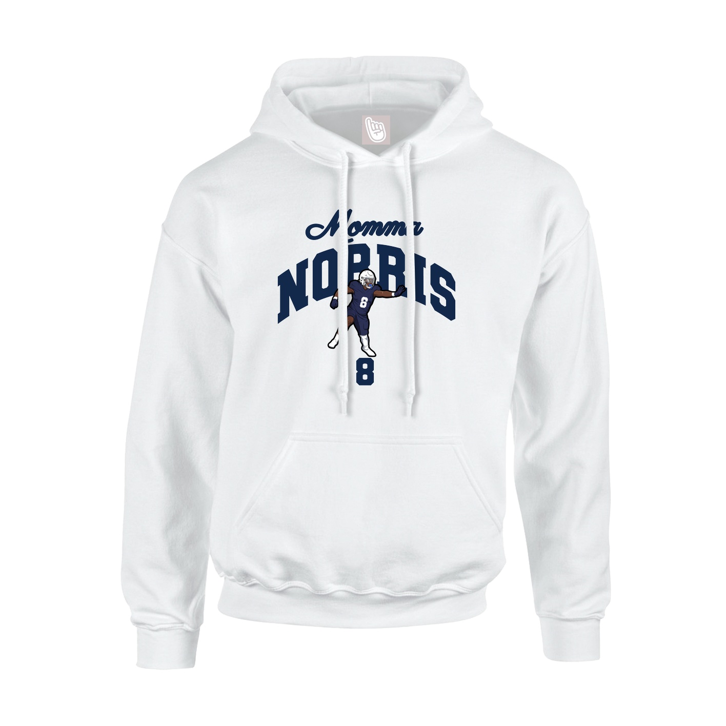 Youth Hoodie — Mothers Day Arch in White