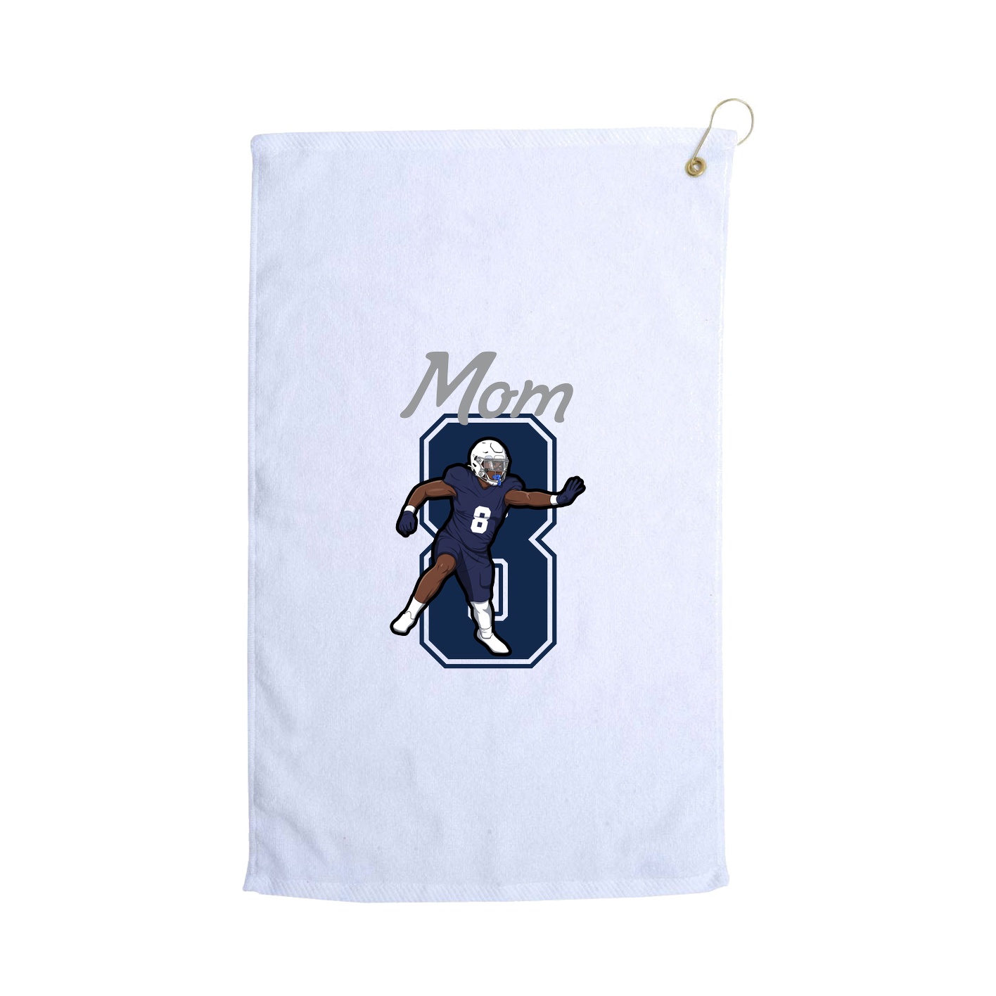 Golf Towel — Mothers Day Shirsey in White
