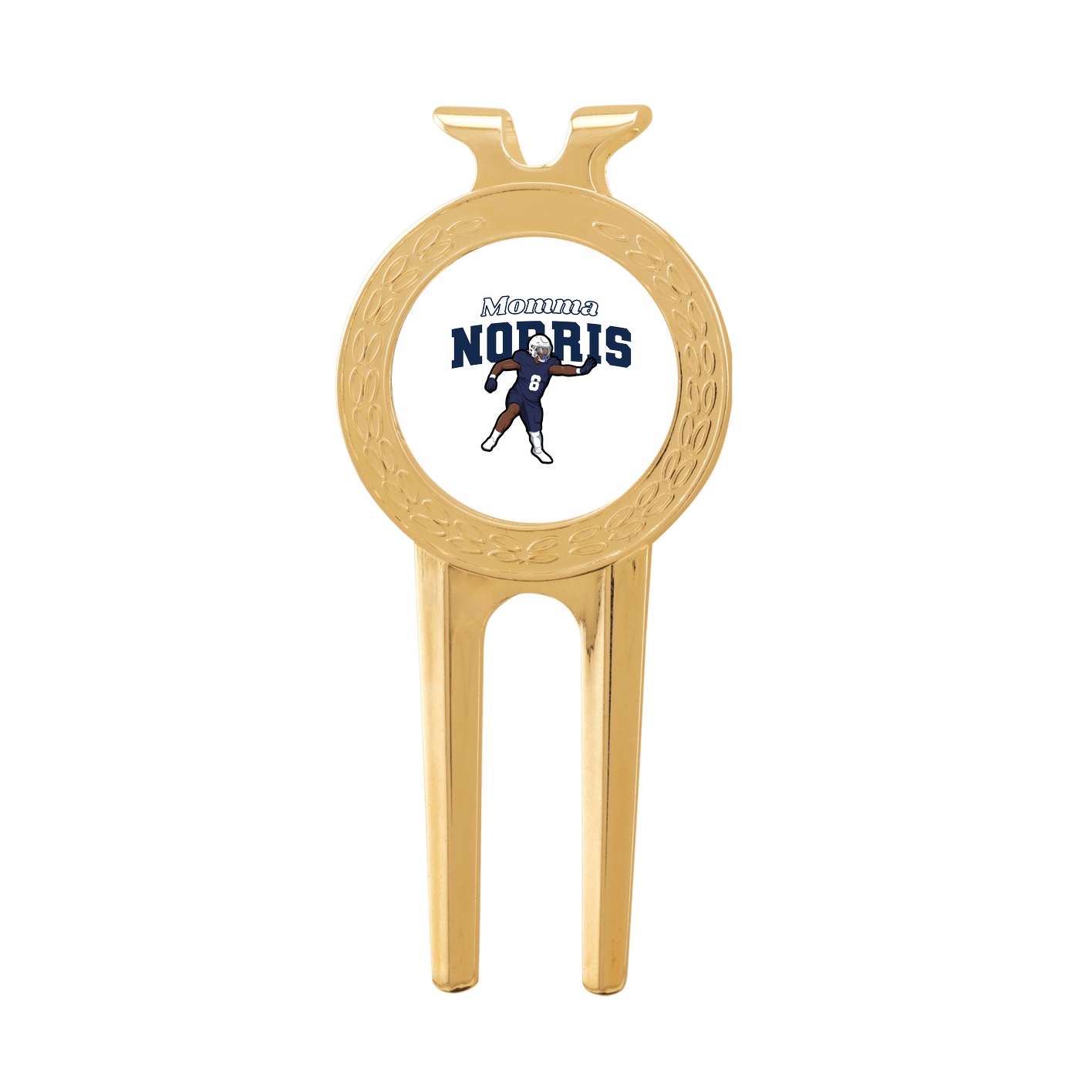 Divot Tool with Ball Marker — Mothers Day Block in Classic