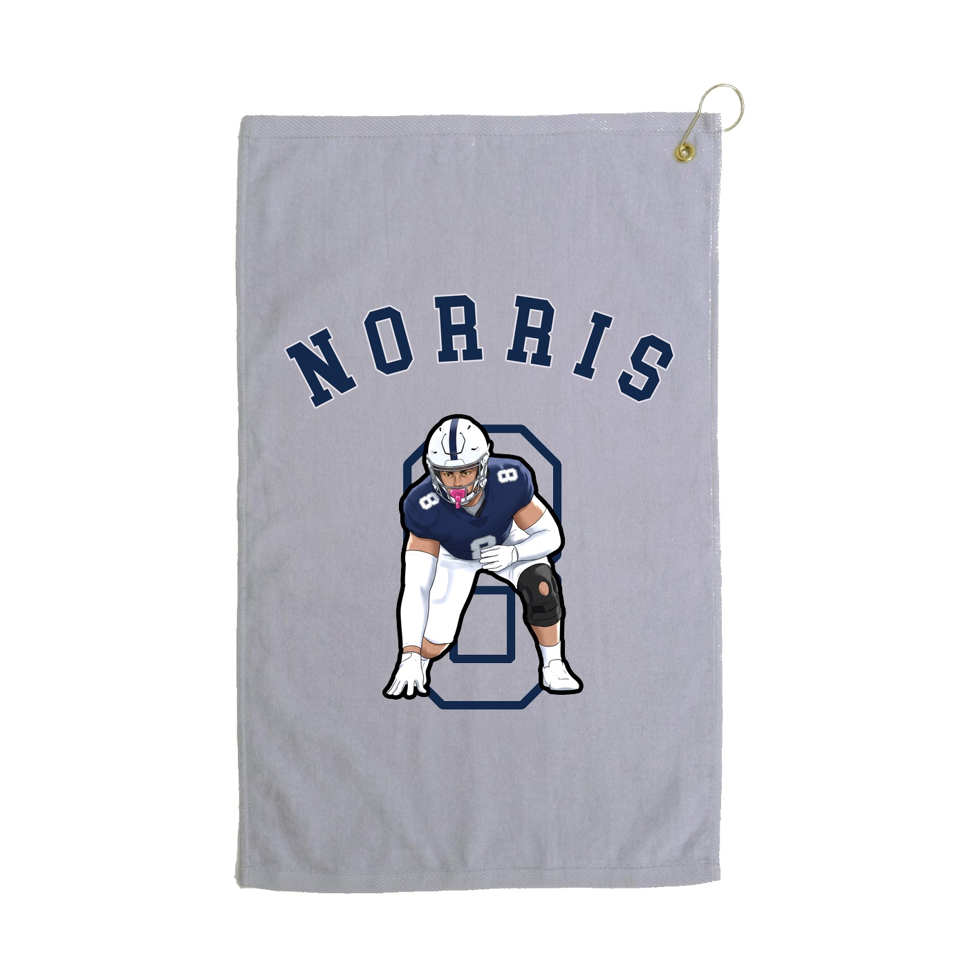 Golf Towel — Shirsey Arch in Grey