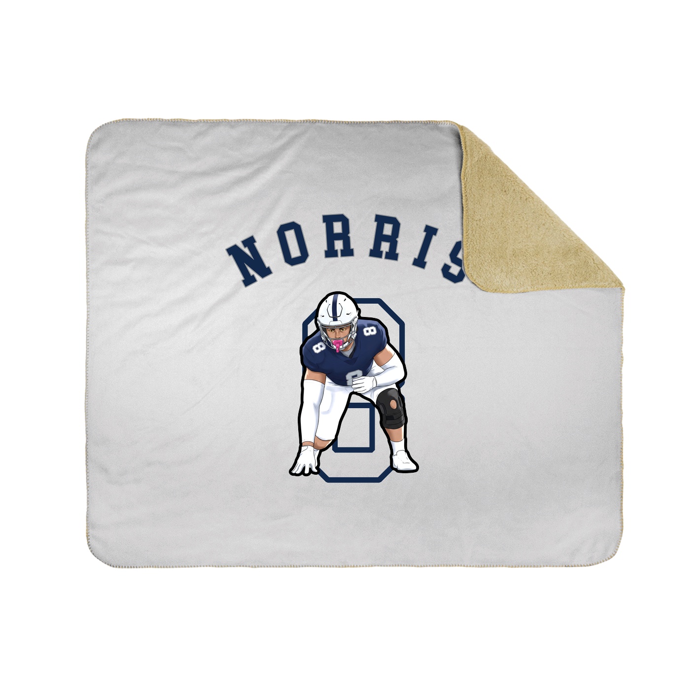 Throw Blanket — Shirsey Arch in White