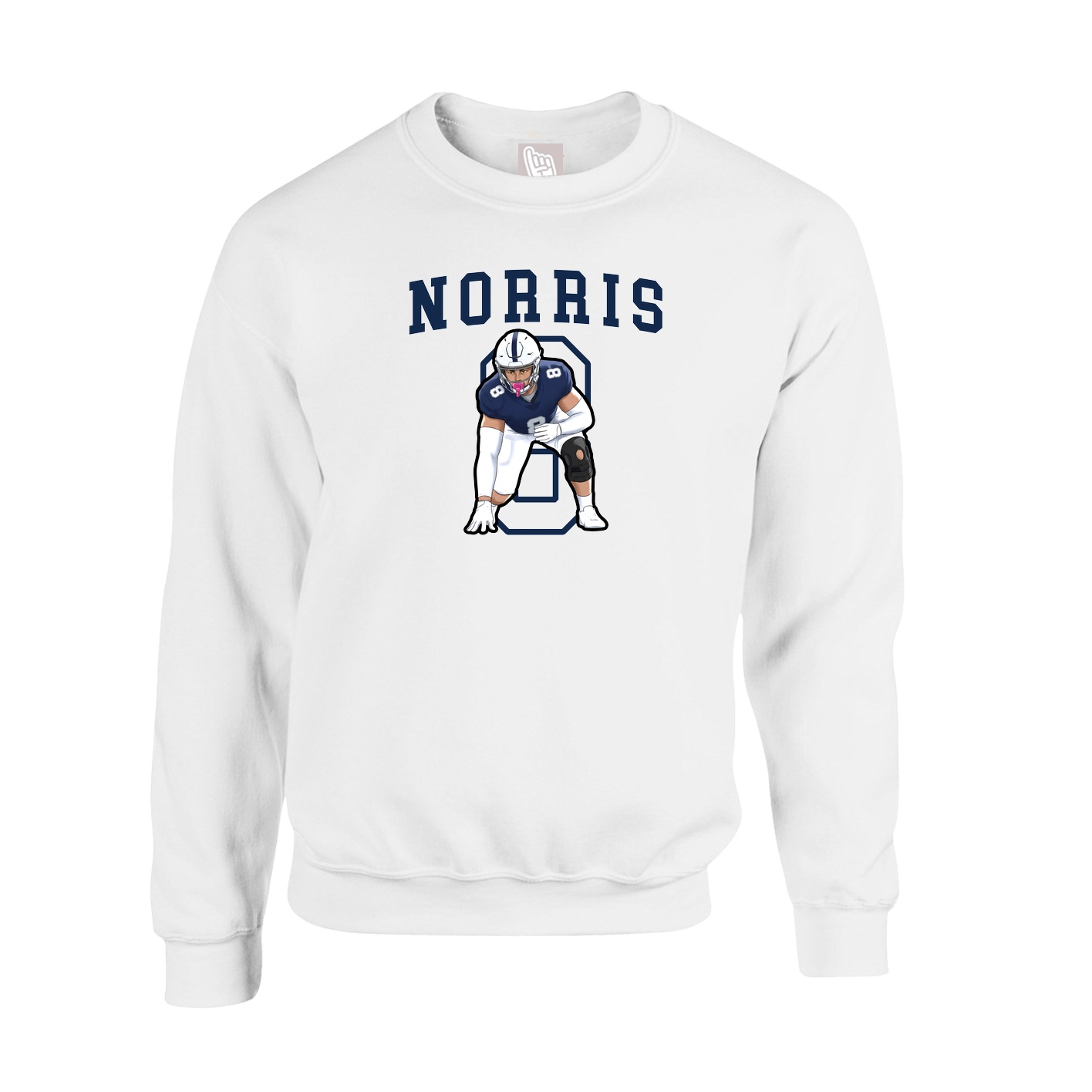 Fleece Crew — Shirsey in White