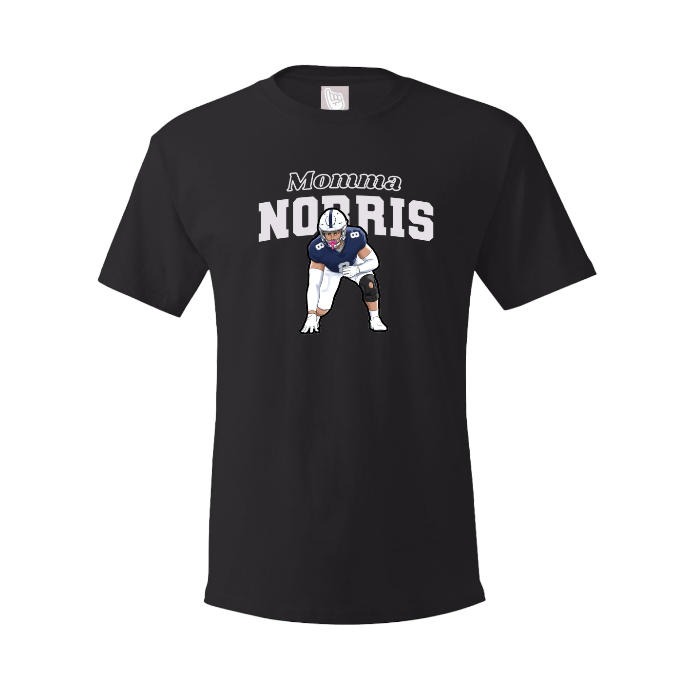 Youth Tee — Mothers Day Block in Black