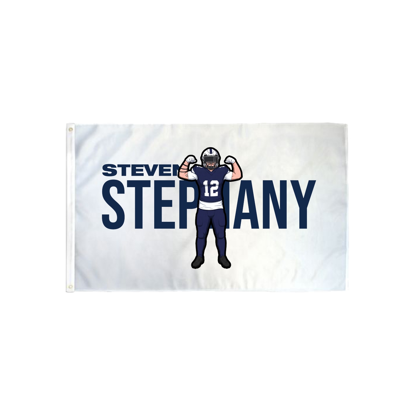 3x5 Flag — Player Name in Classic