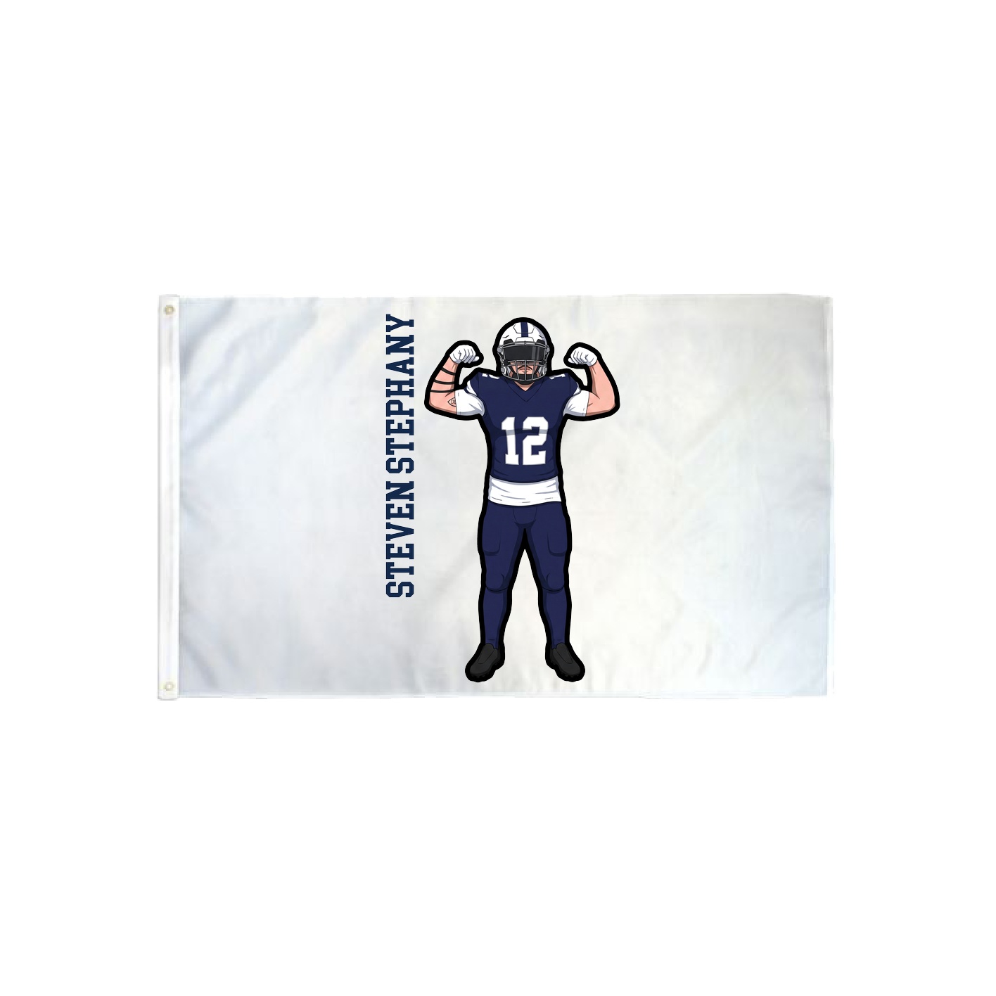 3x5 Flag — Name Vertical in Classic