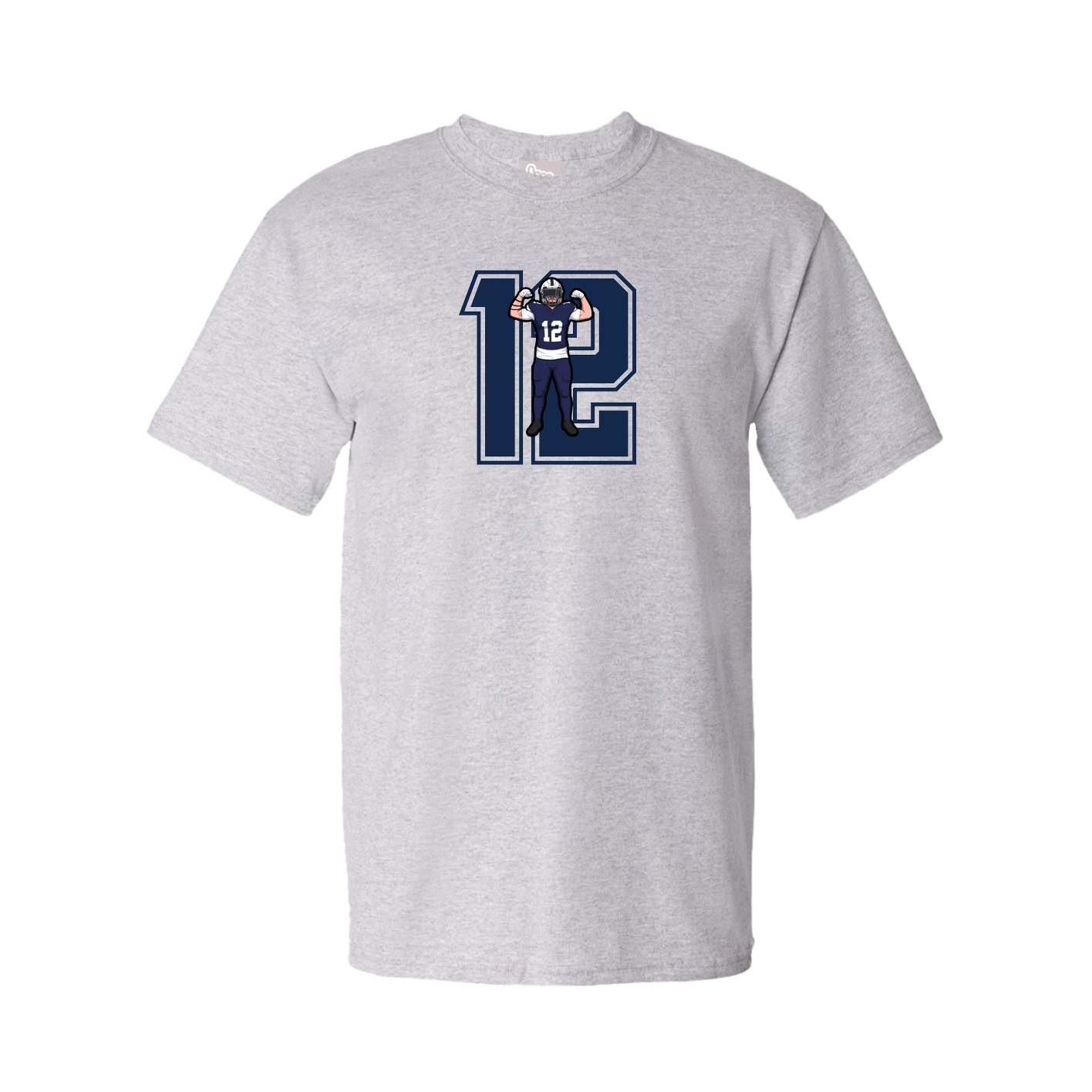 Tee — Number in Grey