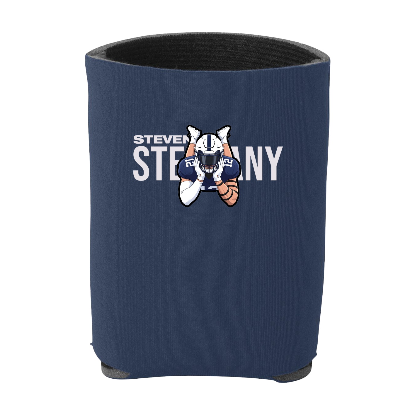 Can Holder — Player Name in Navy