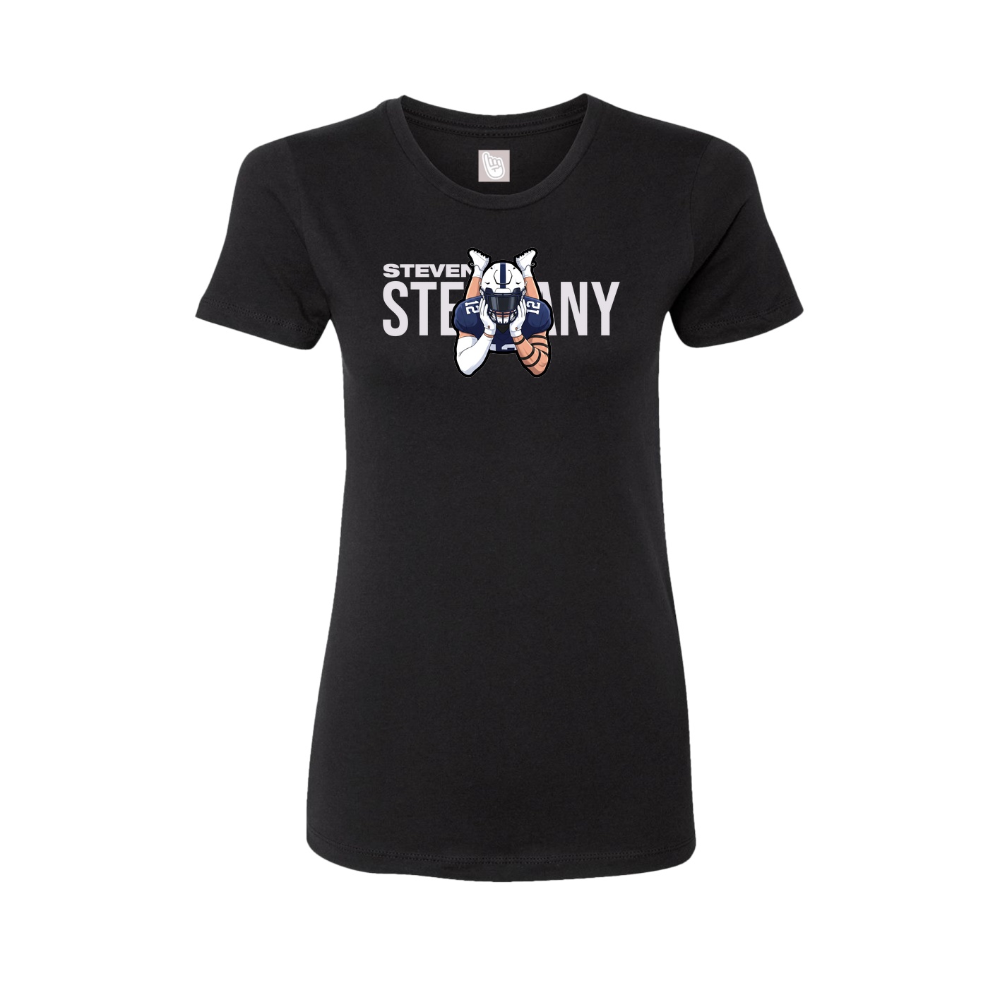 Womens Tee — Player Name in Black