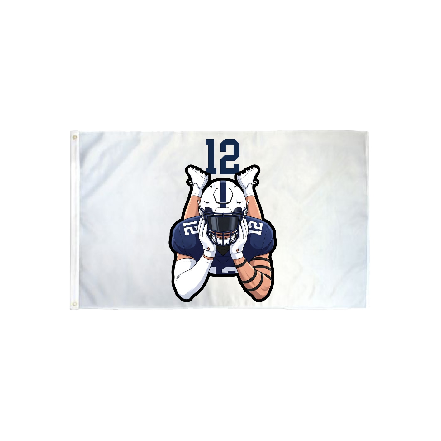 3x5 Flag — Number Top in Classic