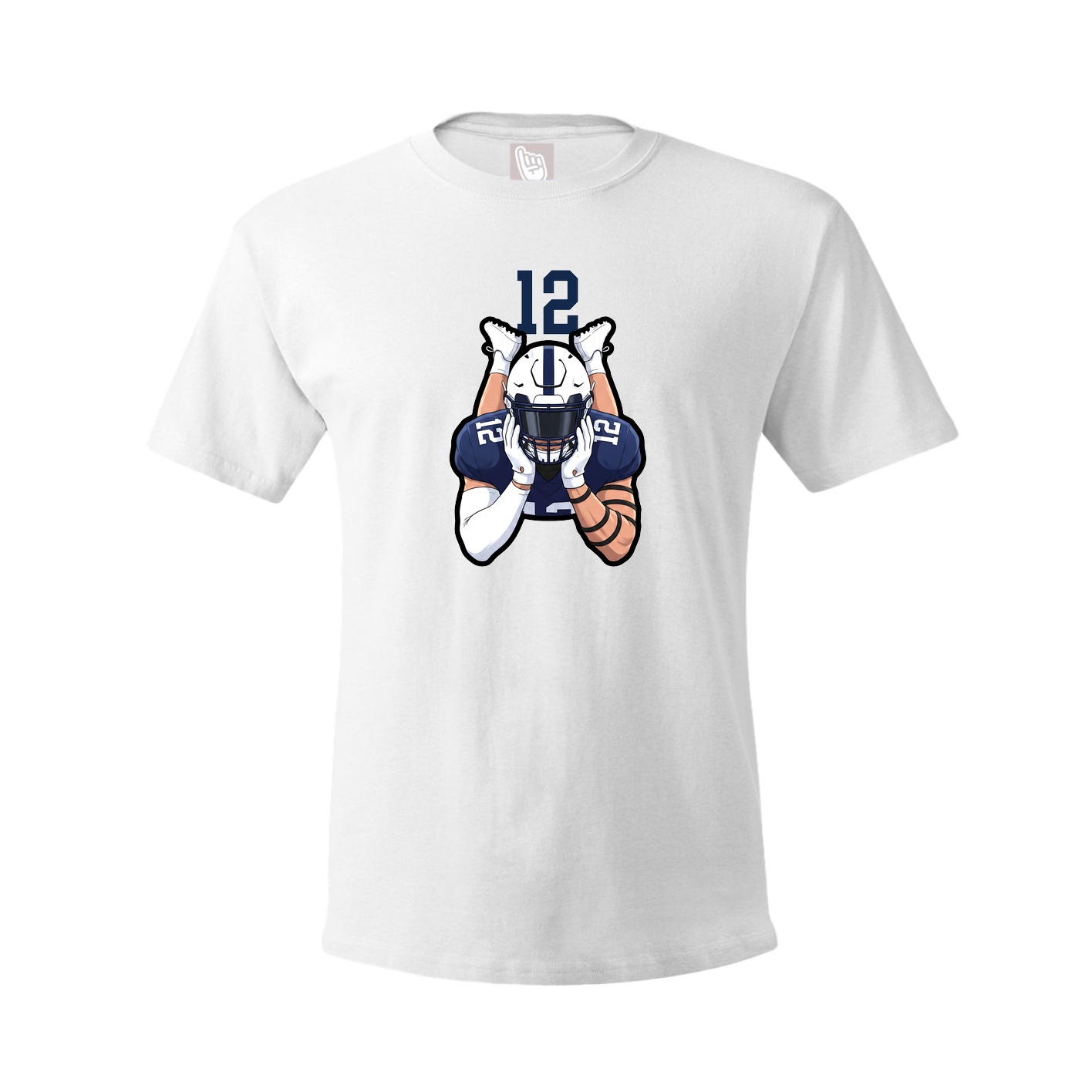 Tee — Number Top in White